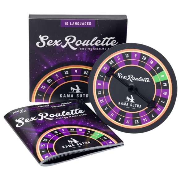 Sex Roulette Kama Sutra - erotisk brettspill (10 språk)