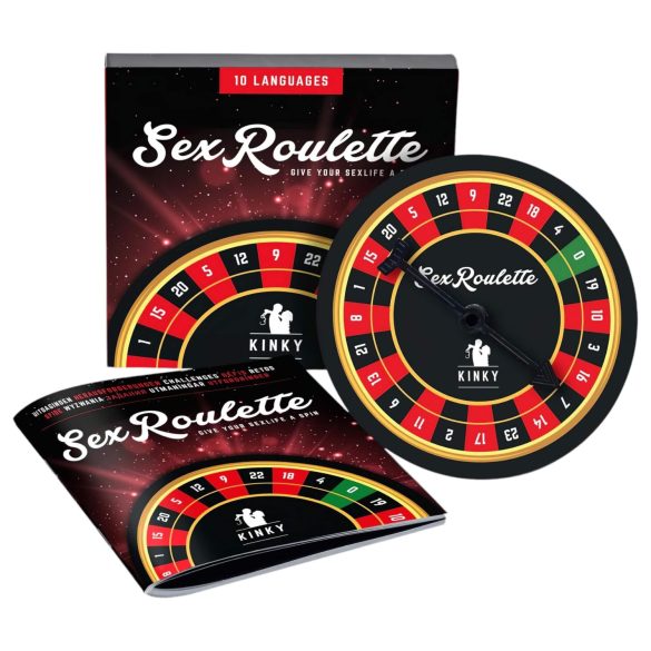 Sex Roulette Kinky - erotisk brettspill (på 10 språk)