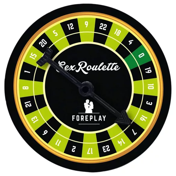 tease & please - Sex Roulette Forspill - Rulett-brettspill for par