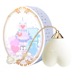 ZALO Baby Heart - app-styrt klitorisvibrator (hvit)