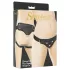 Sportsheets Plus Size - justerbar truse for påspenningsprodukter (svart)