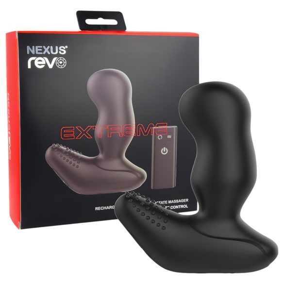 Nexus Revo Extreme - trådløs, roterende prostata-vibrator (svart)
