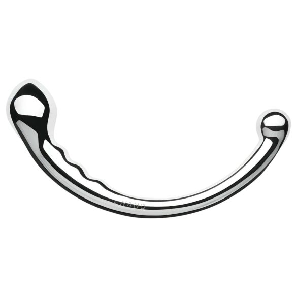 Le Wand - tosidig sexleketøy i rustfritt stål (sølv)