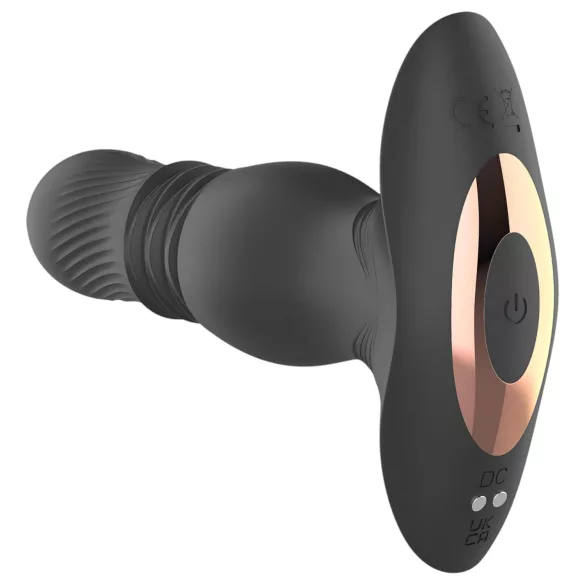 Aixiasia Roy - oppladbar, trådløs analvibrator (svart)
