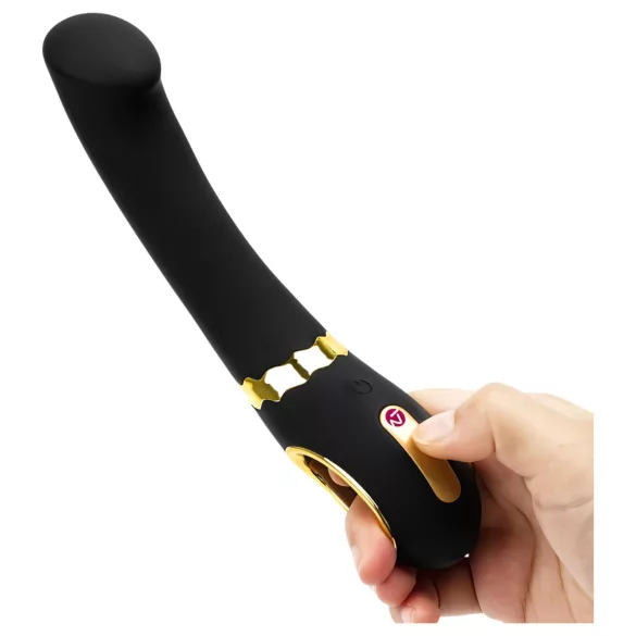 Nomi Tang Getaway Plus 2 - oppladbar G-punkt vibrator (svart-gull)