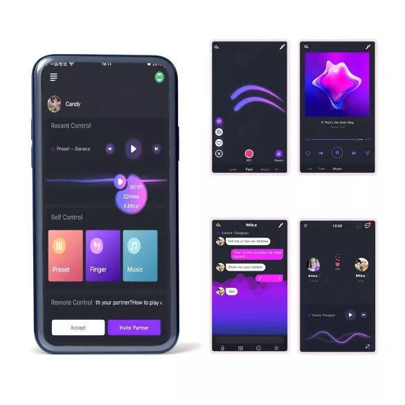 Magic Motion Rise - smart, oppladbar vibrerende penisring (grønn)