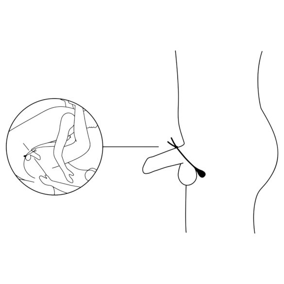 Nexus Forge - justerbar vibrasjonsring til penis (svart)