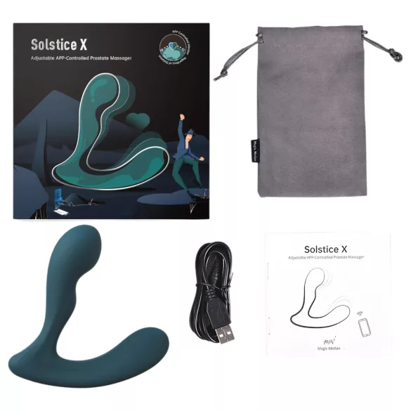 Magic Motion Solstice X - smart prostata-vibrator (grønn)