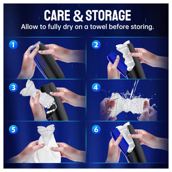 Magic Motion Xone - smart onaniprodukt (blå)