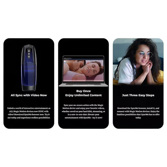 Magic Motion Xone - smart onaniprodukt (blå)