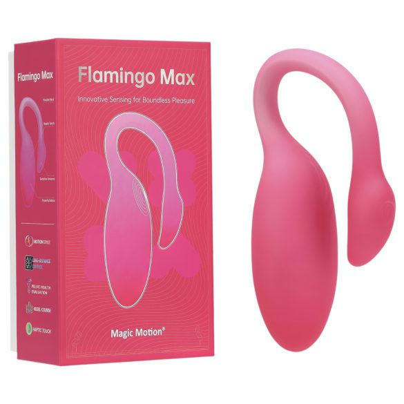 Magic Motion Flamingo Max - Smart vibrasjonsegg (rosa)