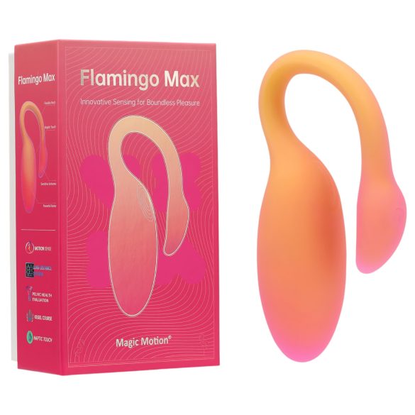 Magic Motion Flamingo Max - smart vibrasjonskule (oransje)
