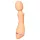Vush Majesty 2 - oppladbar, vanntett massasjevibrator (oransje)