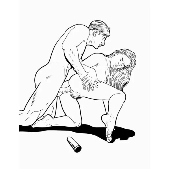 WoodRocket - Analsex - Voksen fargeleggingsbok