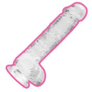 Gel- og silikondildo